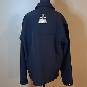 ALEXANDER KEITH'S Jacket With Embroidered Logo On The Back, Size Large